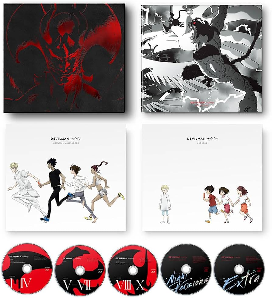 Amazon.co.jp: DEVILMAN crybaby COMPLETE BOX(完全生産限定版) [Blu