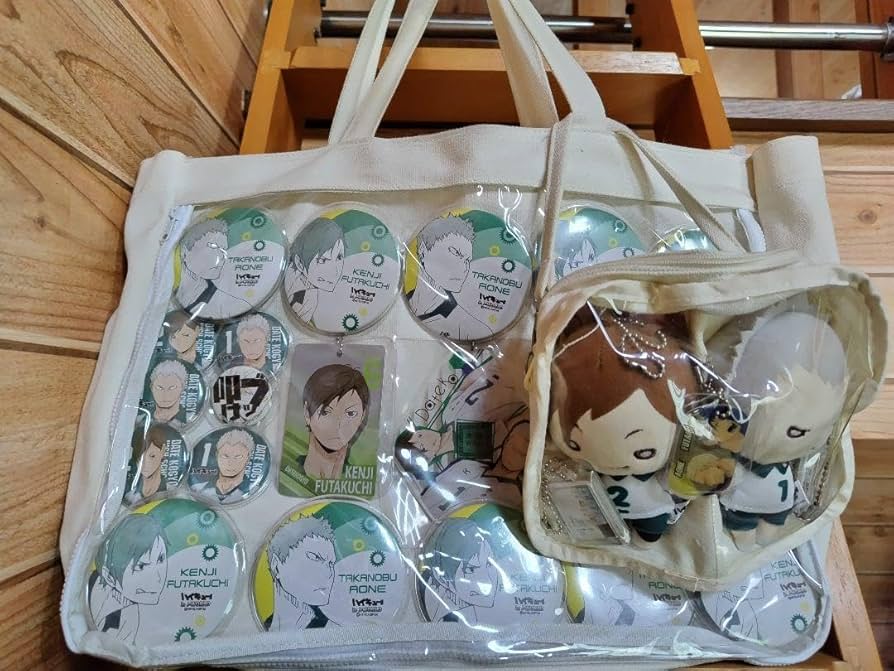 Amazon.co.jp: ハイキュー 痛バッグ 二口堅治 青根高伸 : おもちゃ