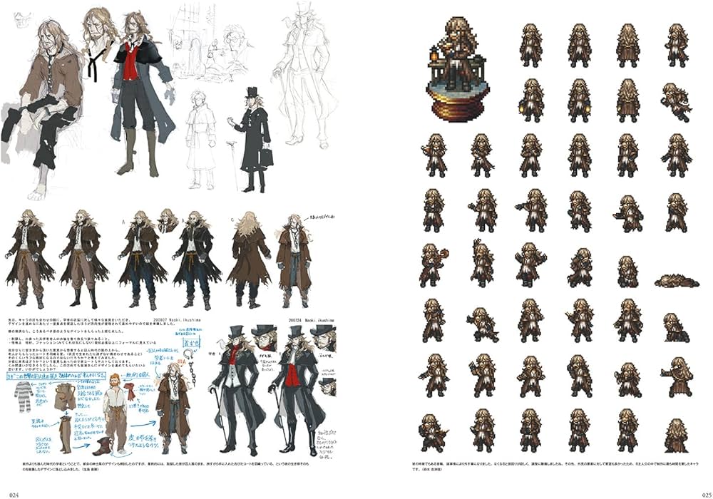 Amazon.com: OCTOPATH TRAVELER Design Works THE ART OF OCTOPATH