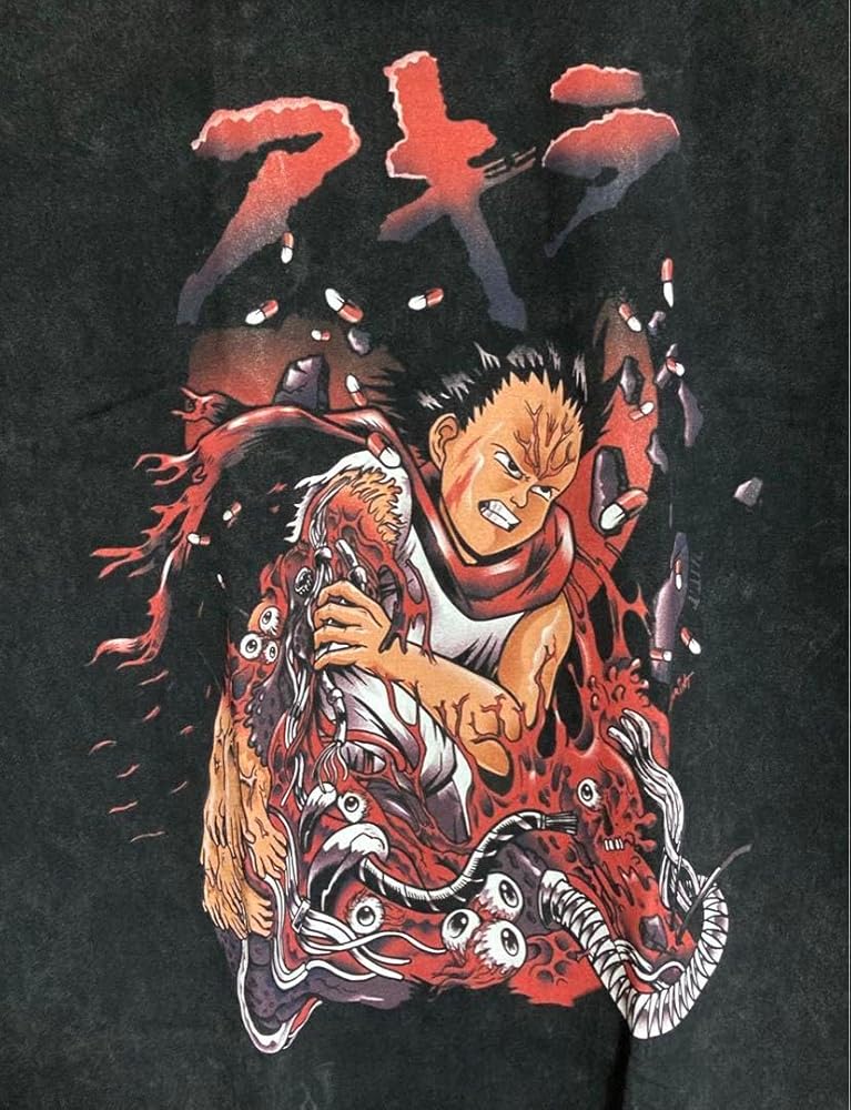 Amazon.co.jp: AKIRA アキラ 島鉄雄 tシャツ Lサイズ 暴走 : ホーム