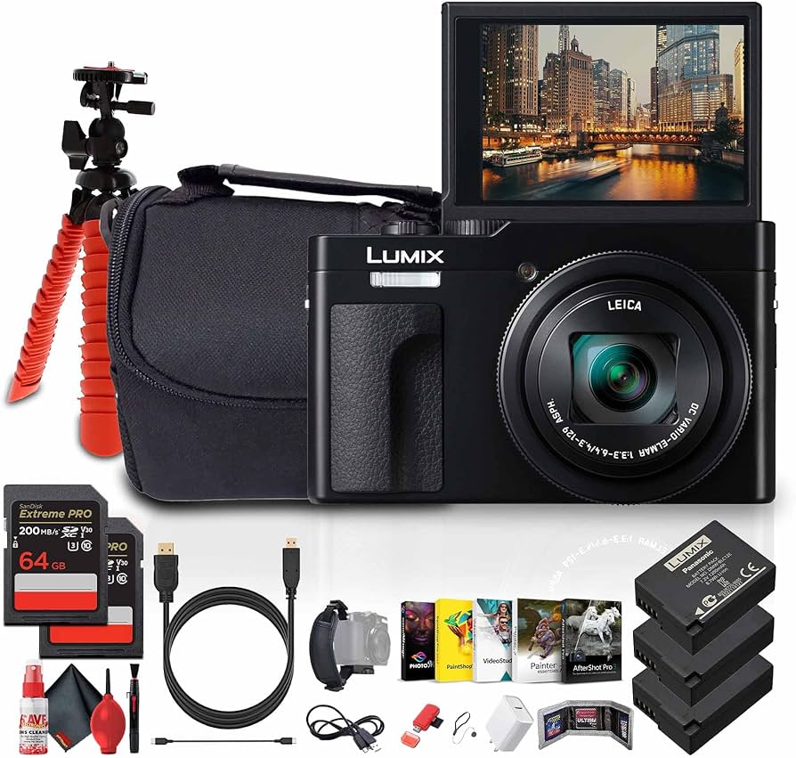 Amazon.com : Panasonic TZ99 / ZS99 Point and Shoot Compact Travel