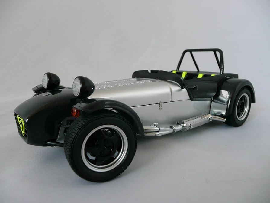 京商1/18ケーターハムスーパーセブン 7コスワースBDRクラムシェル