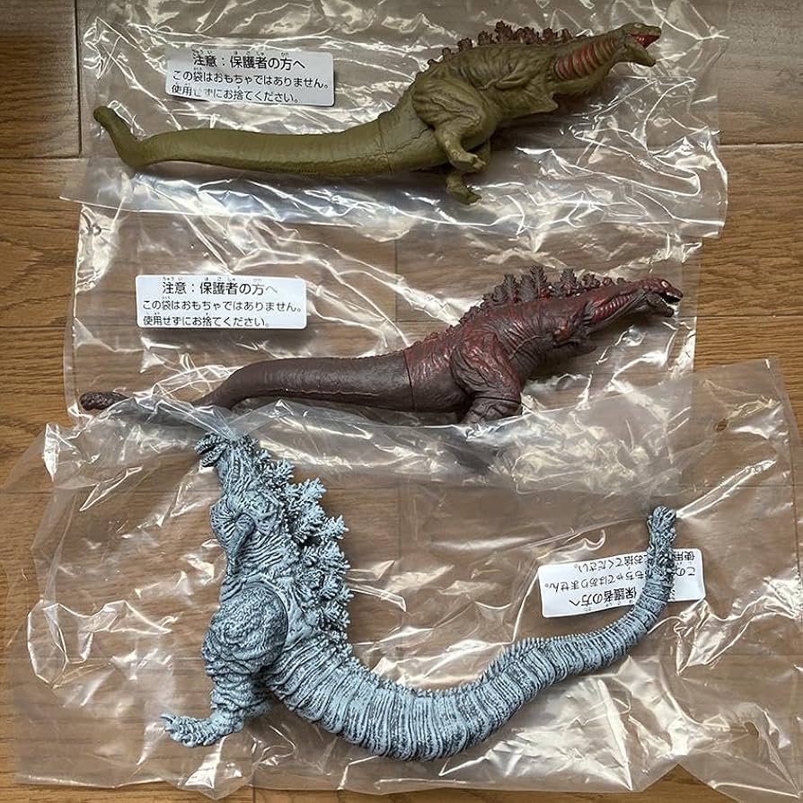 未開封ムービーモンスターシリーズシンゴジラ2016形態変化3体セット