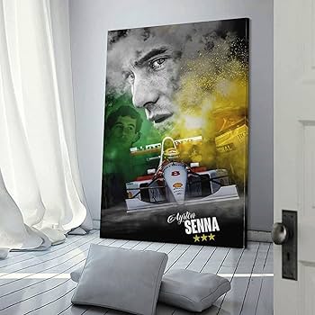 Amazon.co.jp: アイルトンセナ ポスター Ayrton Senna 壁飾り