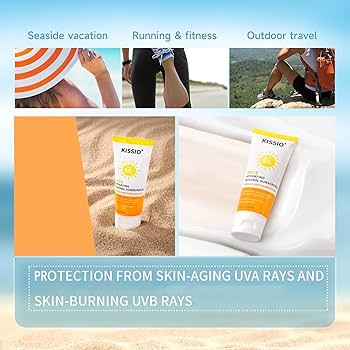 Amazon.com: KISSIO Sunscreen For Face,with Zinc Oxide and Titanium