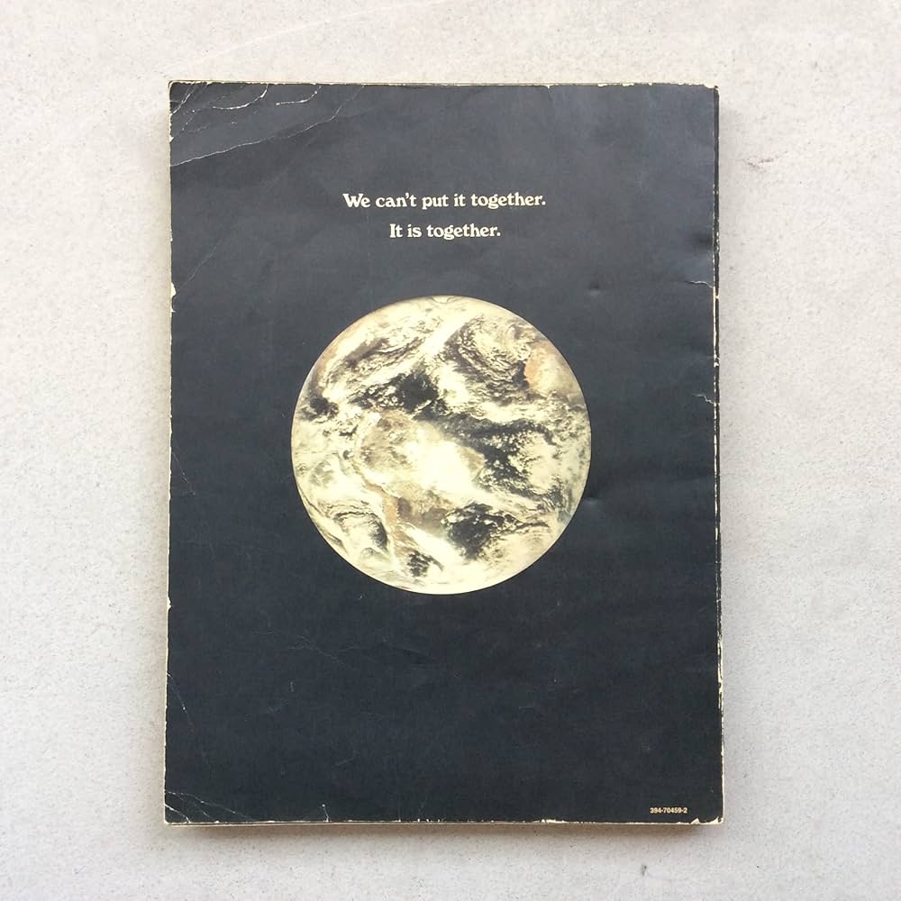 The Last Whole Earth Catalog .access to tools-vintage book