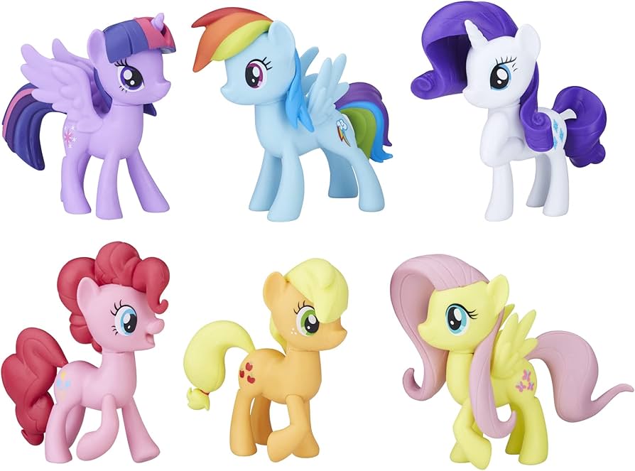 Amazon.co.jp: My Little Pony E1970 Main Character Pack : Toys & Games