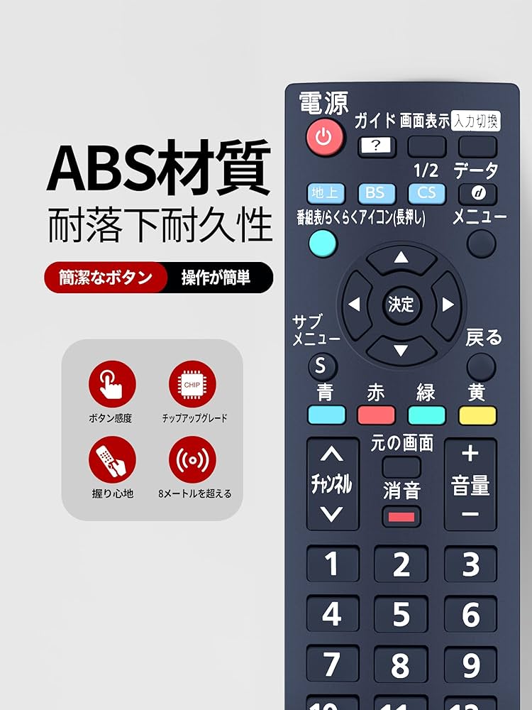 Amazon | テレビリモコン N2QAYB000990 for Panasonic パナソニック