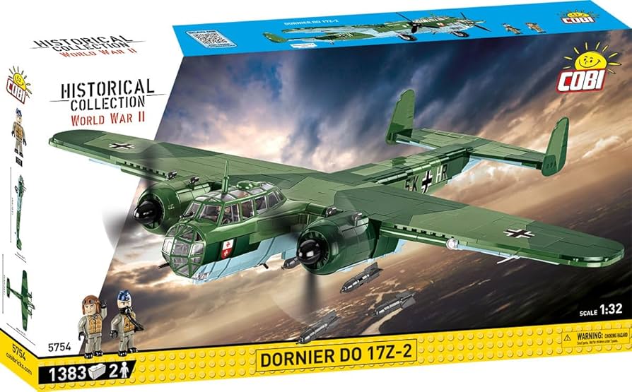 Amazon.com: COBI Historical Collection WWII Dornier Do 17Z-2 Plane