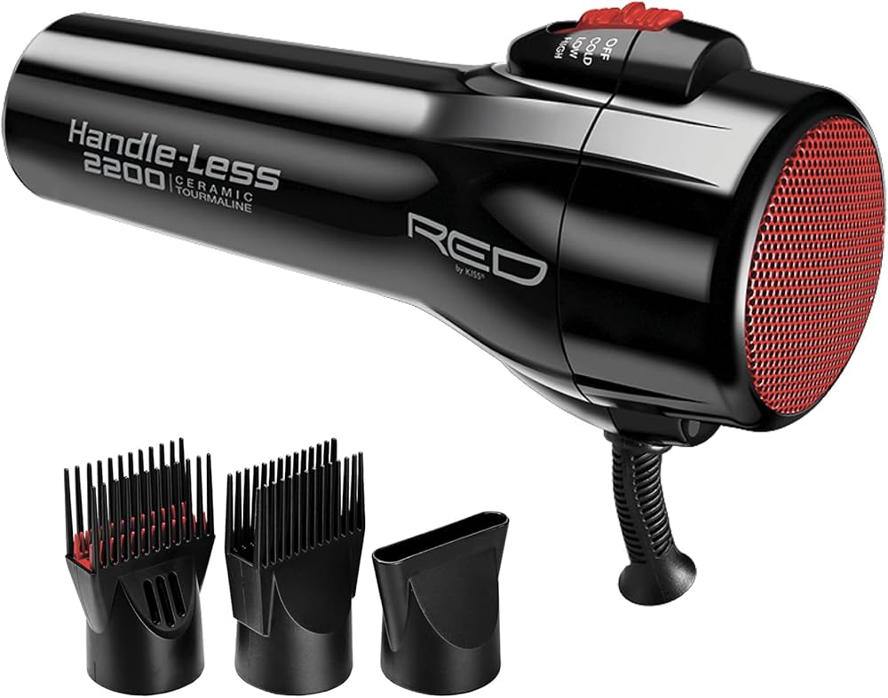 Amazon.com : RED by Kiss Handle-Less 2200W Ceramic Tourmaline Hair