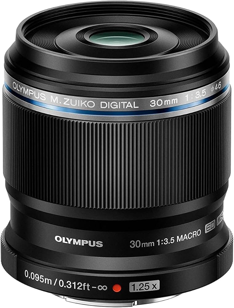 Olympus M. Zuiko Digital ED 30mm F3.5 Macro Lens, Suitable for All