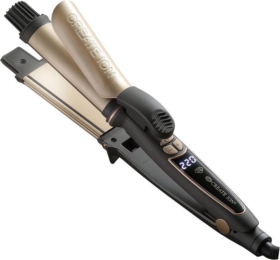 Amazon | クレイツ 2WAYアイロン ブラック/ゴールド RCISC-G32HY