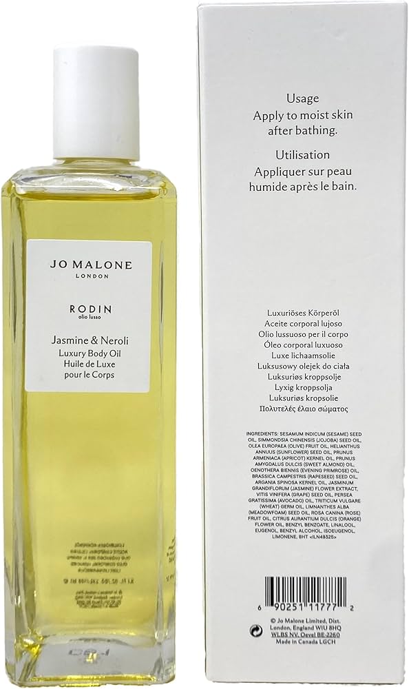 Amazon.com : Jo Malone London Jasmine & Neroli Luxury Body Oil