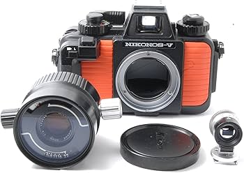 Nikon Nikonos-v Câmera de Mergulho à Prova D'água Laranja/Preto