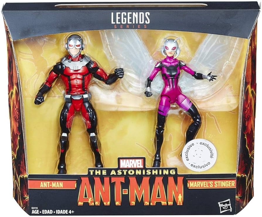 Amazon.co.jp: Marvel Legends Ant-Man and Stinger 15cm Action