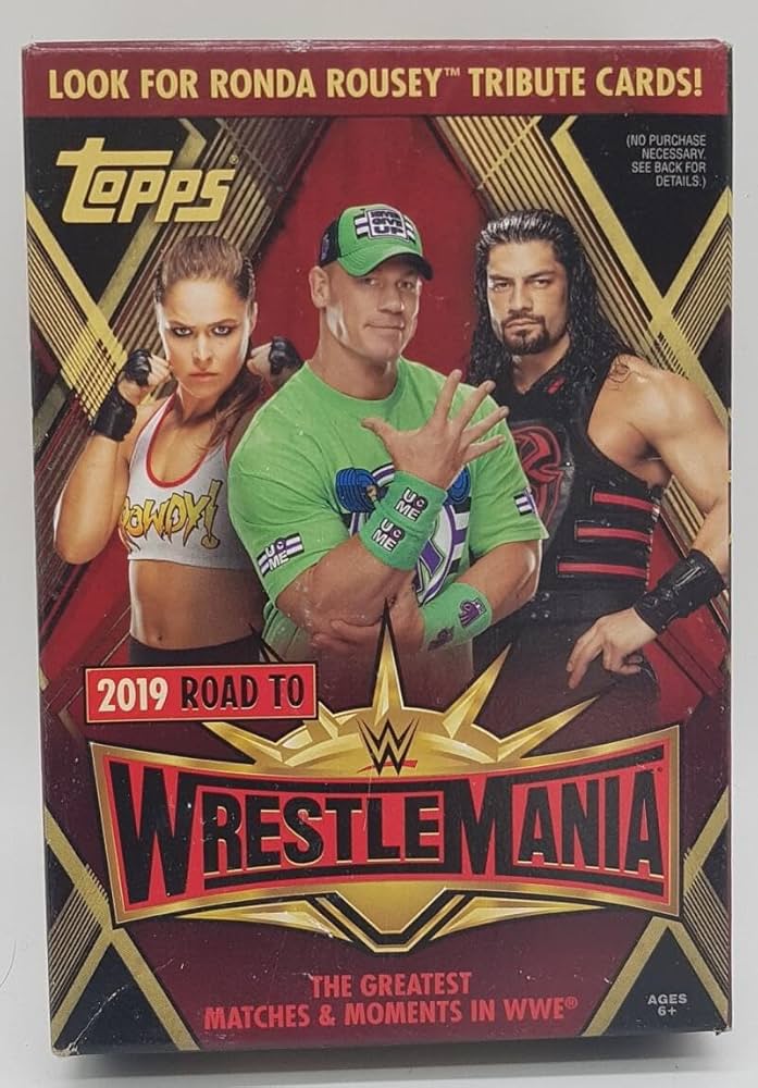 Amazon.com: 2019 Topps WWE Wrestling Road to Wrestlemania Factory