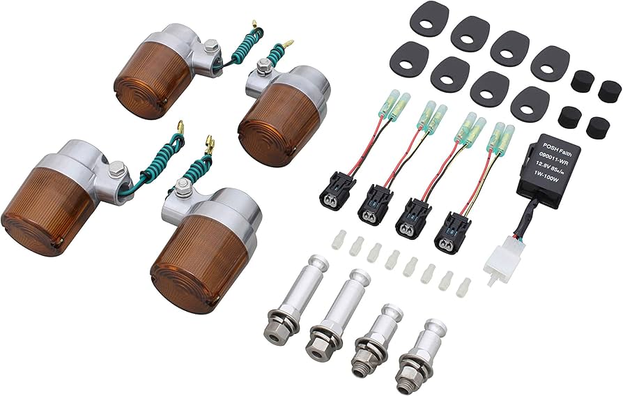 Amazon | ポッシュフェイス(POSH FAITH) バイク用品 ウインカーキット