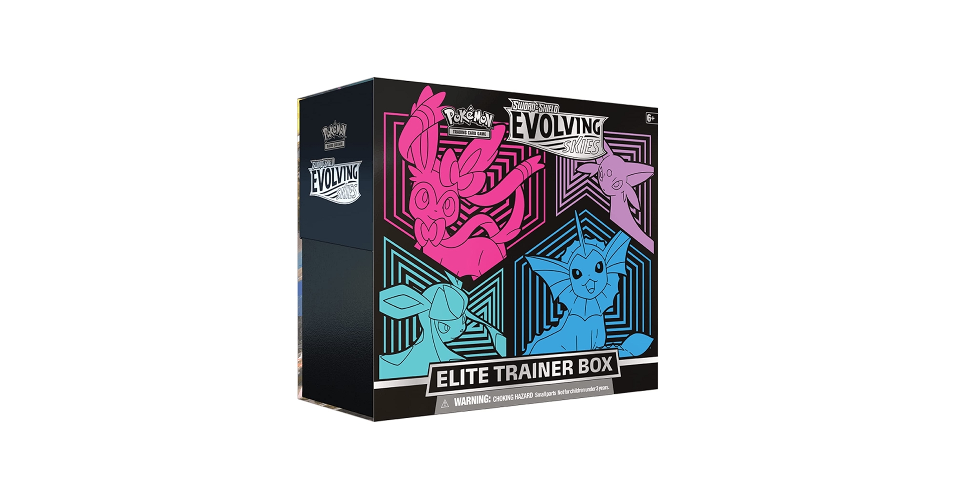 Amazon.com: Pokemon SAS7 Evolving Skies Eliter Trainer Box - Blue
