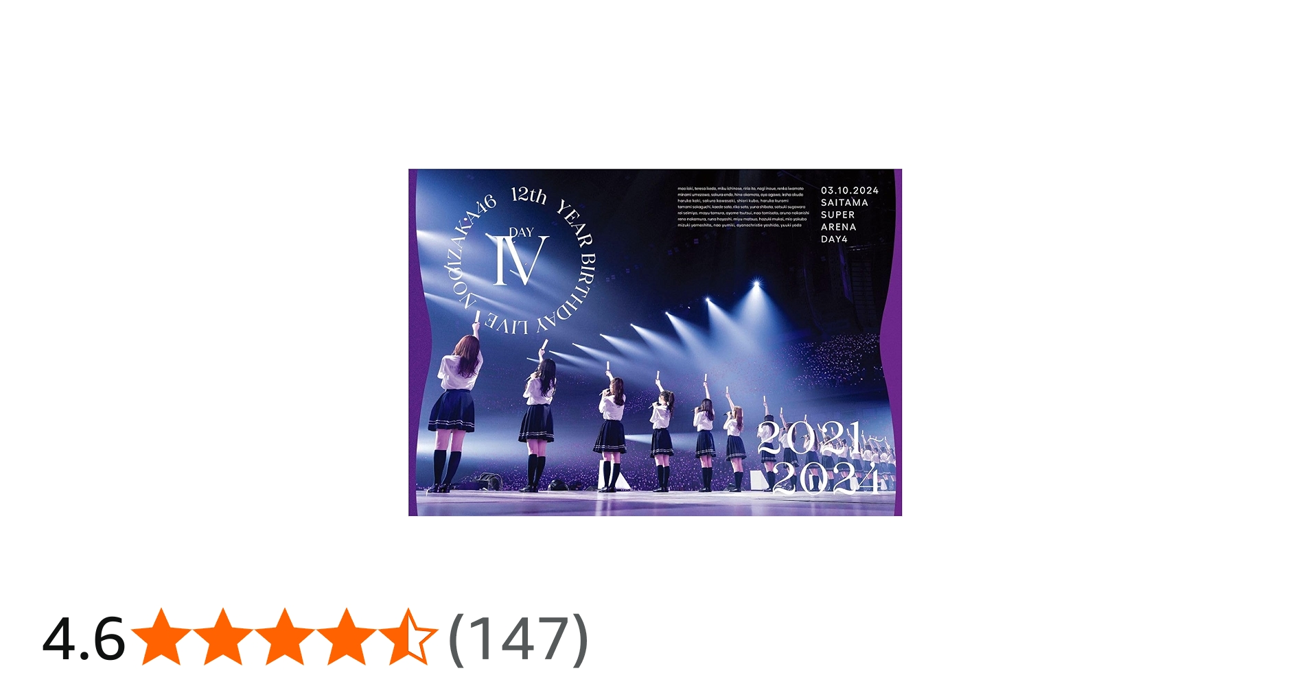 Amazon.co.jp: 12th YEAR BIRTHDAY LIVE DAY4 (Blu-ray) (通常盤