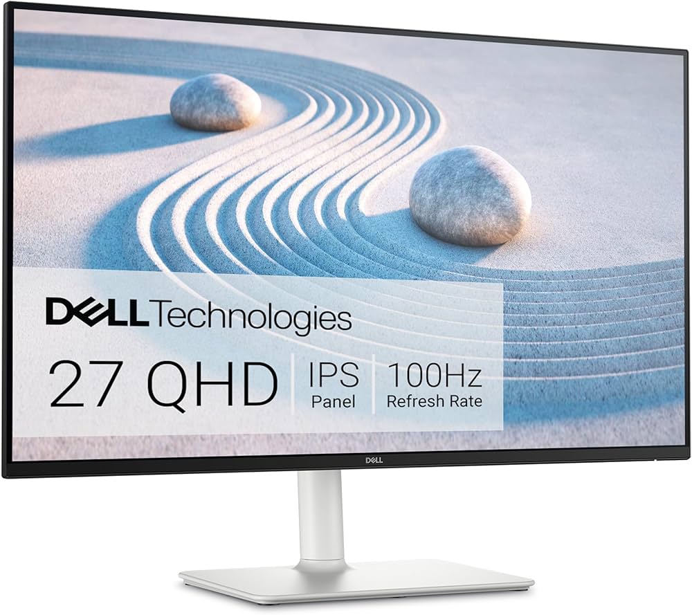 Dell S2725DS 27 Inch QHD (2560x1440) Monitor, 100Hz, IPS, 4ms, 99