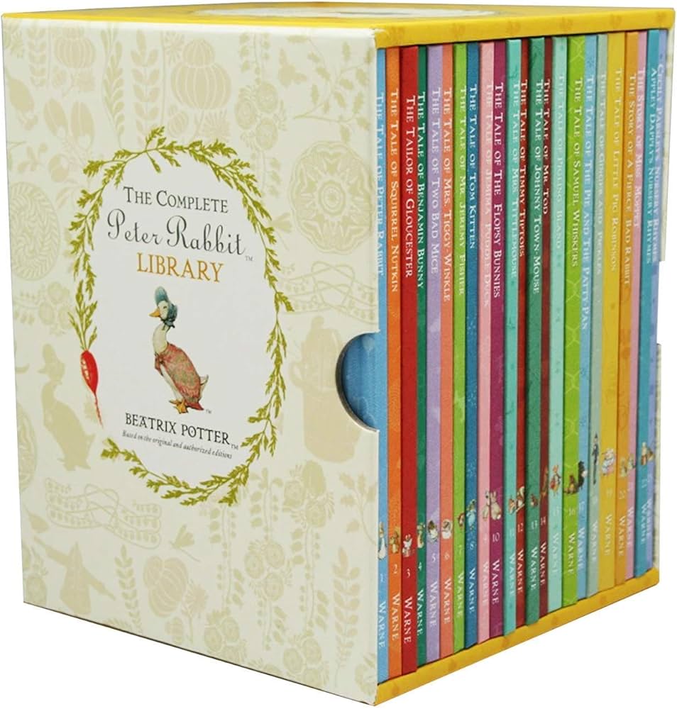 The COMPLETE PETER RABBIT Library Boxed Set of 23 Books by Beatrix