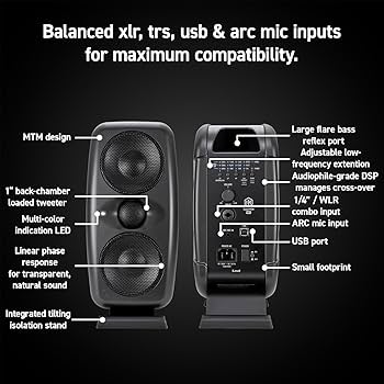 Amazon.com: IK Multimedia iLoud MTM MKII (Single Speaker) Compact