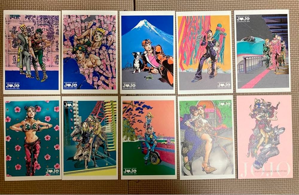 ジョジョ展 限定Tシャツ2枚&クリアファイル&ポストカード他 Amazon
