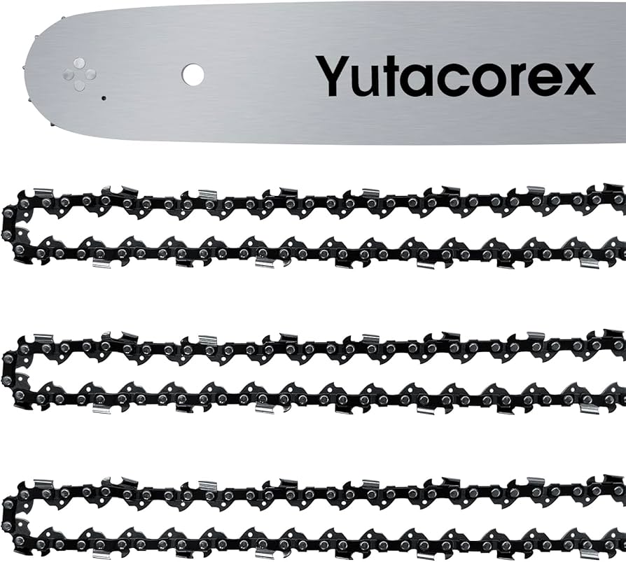Amazon.com: 16inch Chainsaw Guide Bar and Chain Combo,Replacement