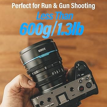 Amazon.com : SIRUI Night Walker T1.2 Cine Lens Set, 16mm, 24mm