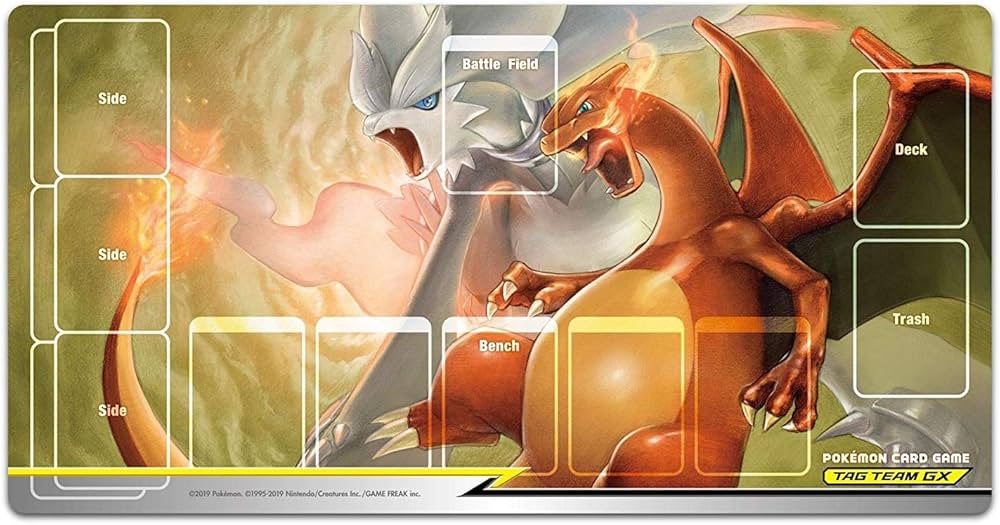 Amazon.co.jp: ポケモンカードゲーム ラバープレイマット レシラム