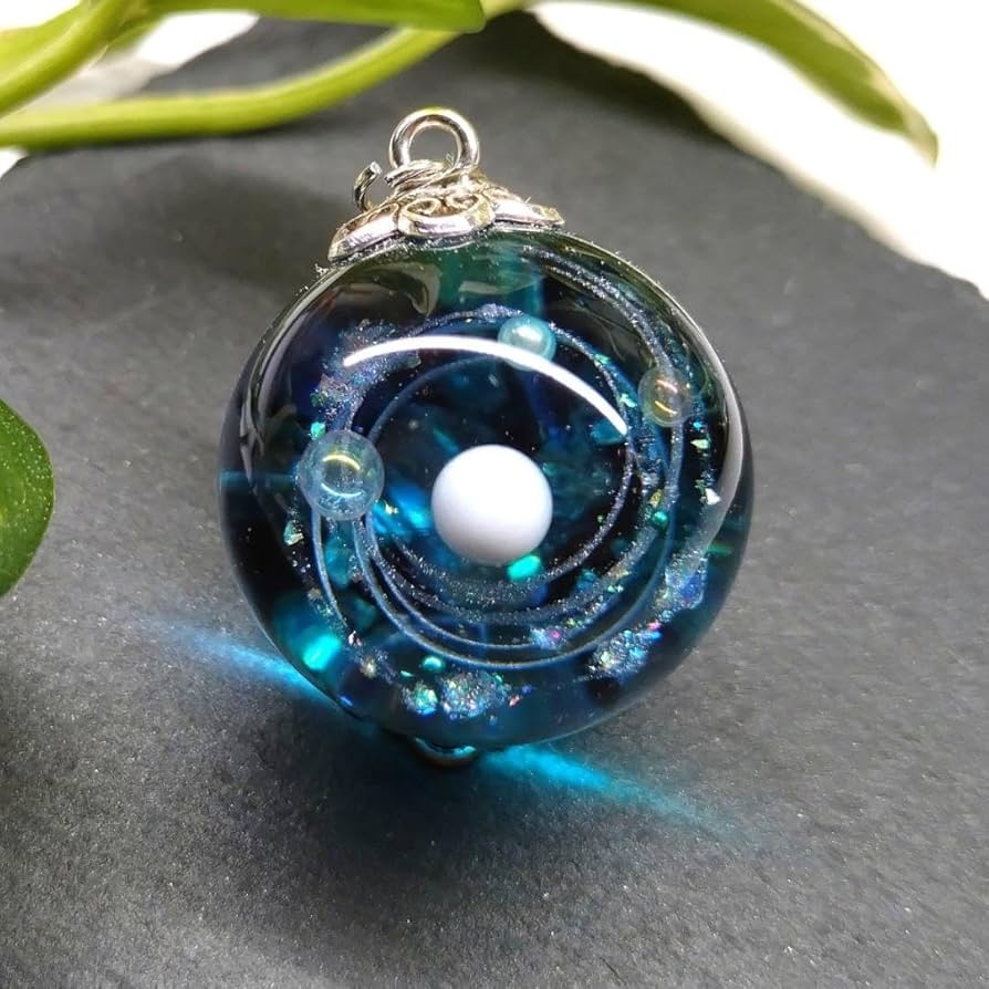 宇宙玉レジン/宇宙に咲く花 宇宙玉レジン/宇宙に咲く花