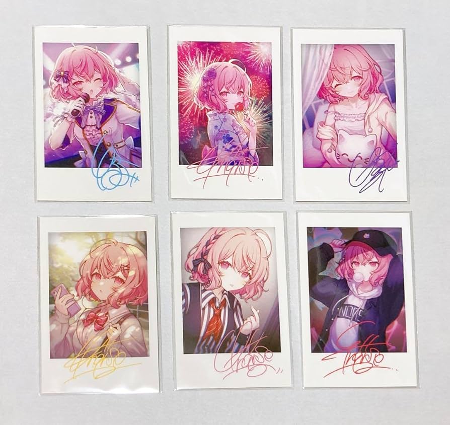 Amazon.co.jp: nqrse なるせ チェキ サイン デジタルサイン コンプ