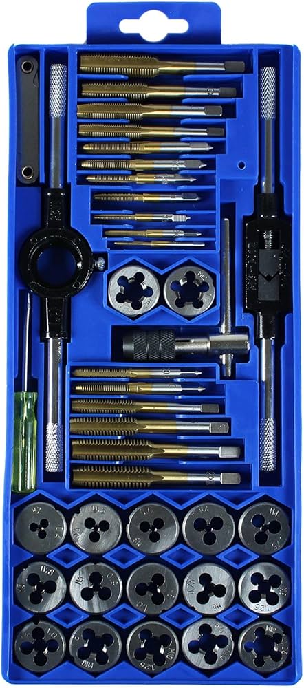 Amazon.co.jp: iHelp(アイヘルプ) チタンコートタップ&ダイスセット