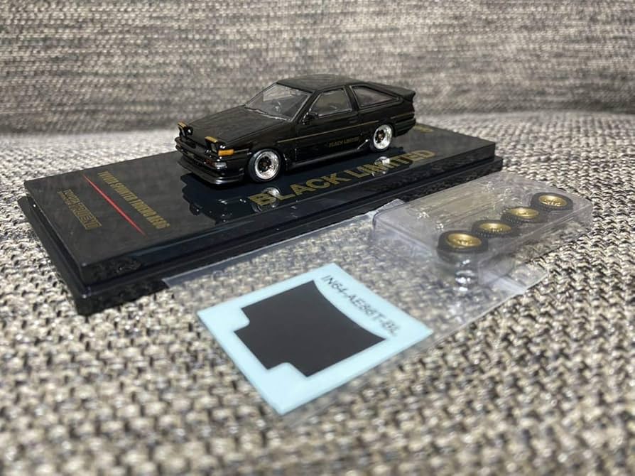 Amazon | INNO64 1/64 トヨタ スプリンタートレノ AE86 ブラック