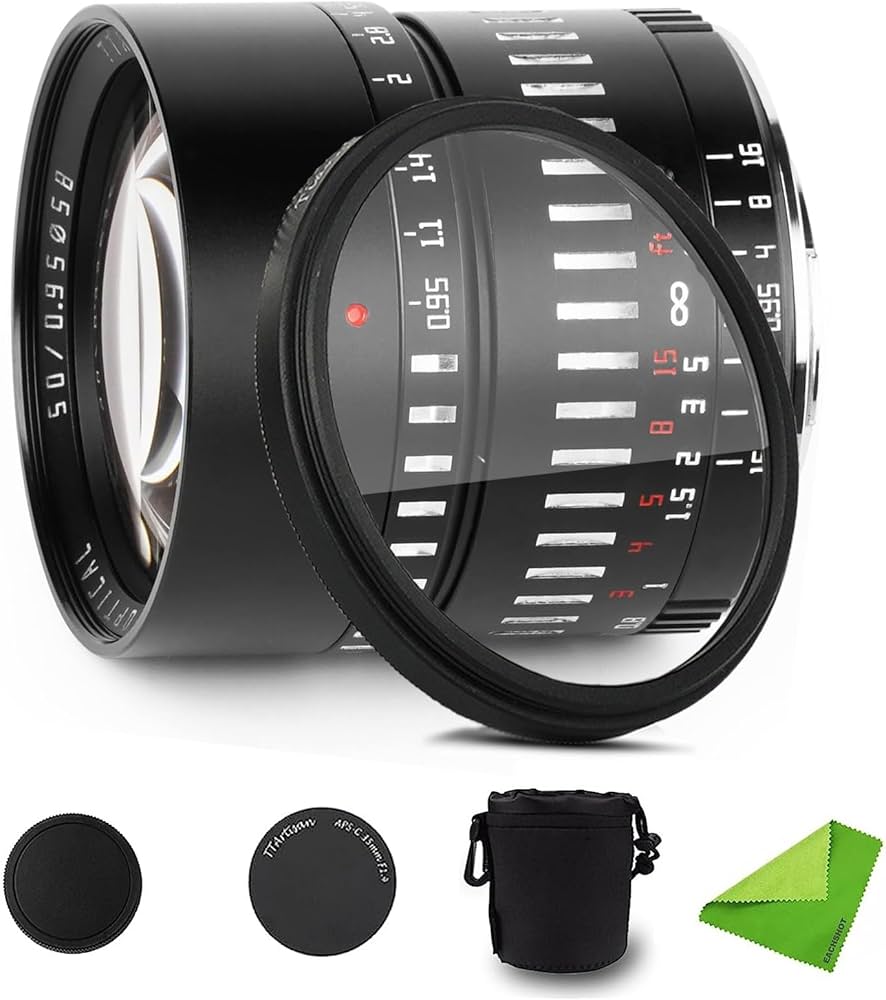 TTArtisan 50mm F0.95 X-Mount Portrait Manual Fixed APS-C Lens for