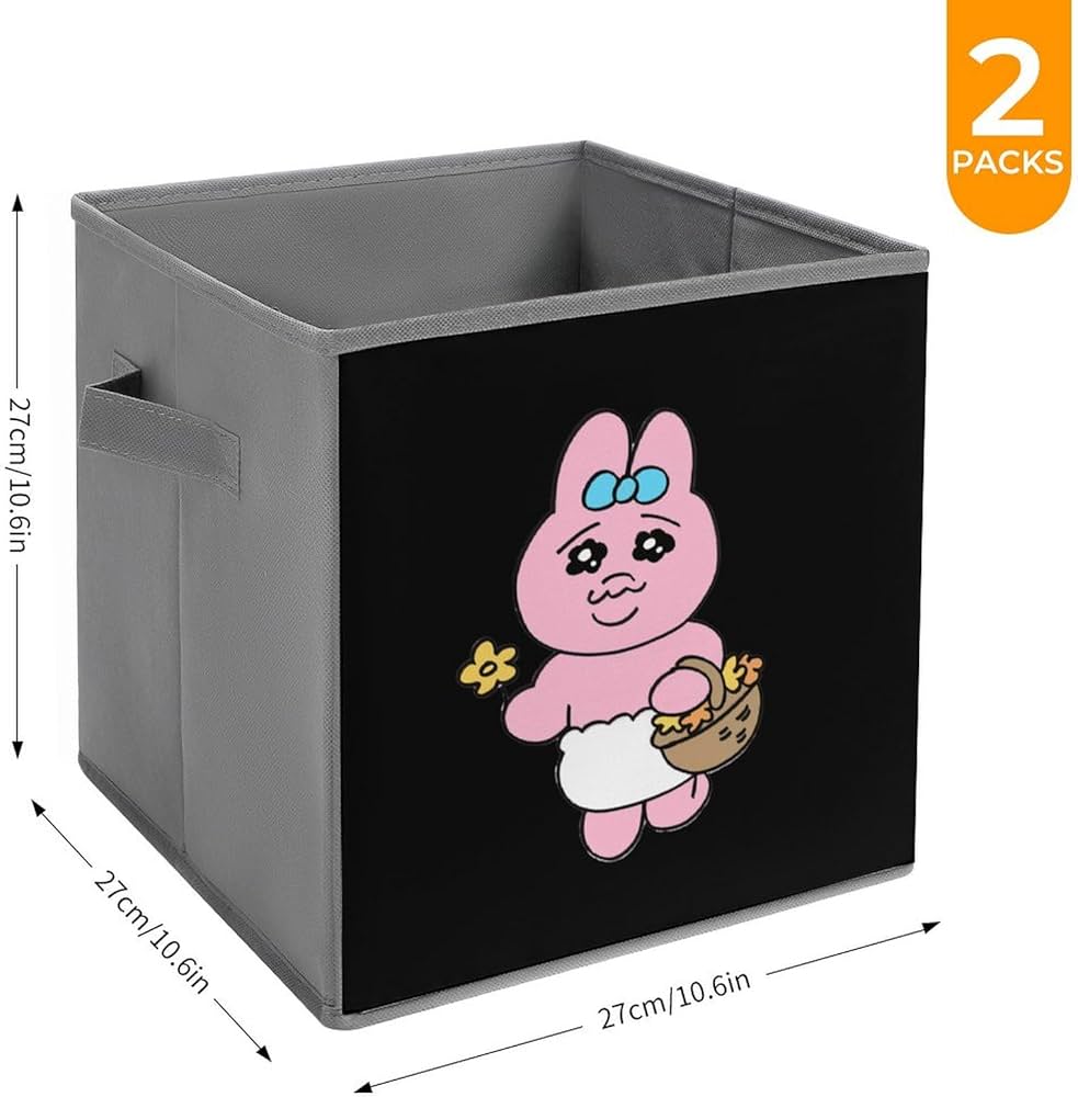 Amazon｜収納ボックス おぱんちゅうさぎ 収納バッグ 衣装ケース