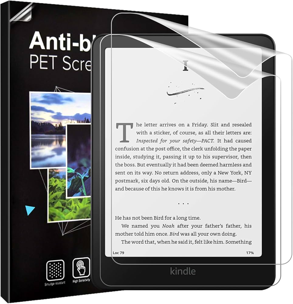Amazon.co.jp: MoKo Kindle Paperwhite フィルム 2枚セット 第12世代