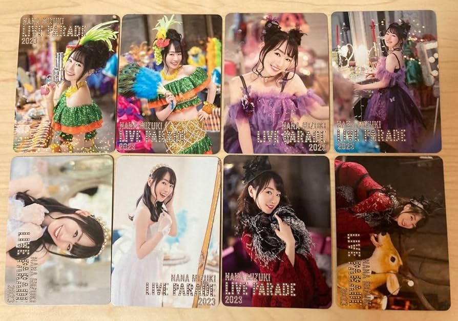 Amazon.co.jp: 水樹奈々 NANACA LIVE LIVE PARADE 2023 コンプ8枚