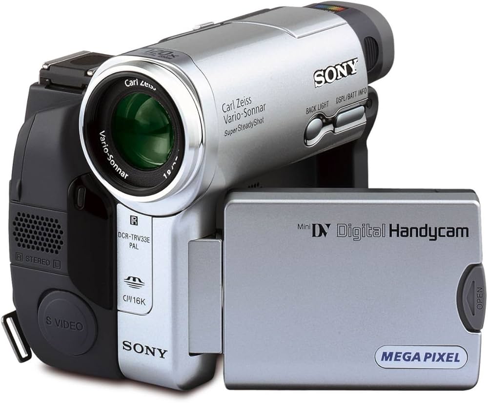 Sony Handycam DCR-TRV33 MiniDV Camcorder with 10x Optical Zoom, 3
