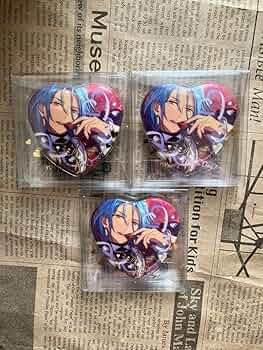 あんさんぶるスターズ！蓮巳敬人ハート型缶バッジ 81点 セット