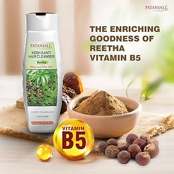 Amazon.com : patanjali Kesh Kanti Reetha Hair Cleanser Shampoo for