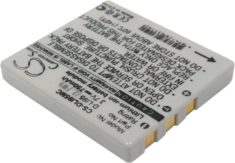 Amazon.com: VI VINTRONS Battery Replacement Compatible for PENTAX