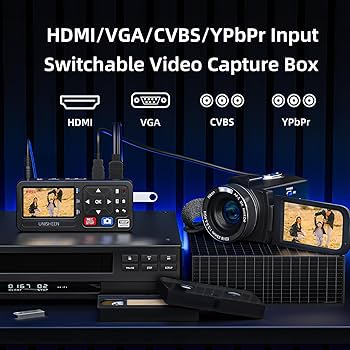 Amazon.co.jp: UNISHEEN HD ビデオキャプチャボックス 1080P 60FPS