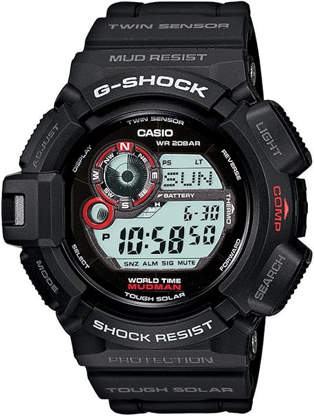 Casio Men's G9300-1 Mudman G-Shock Shock Resistant Multi-Function