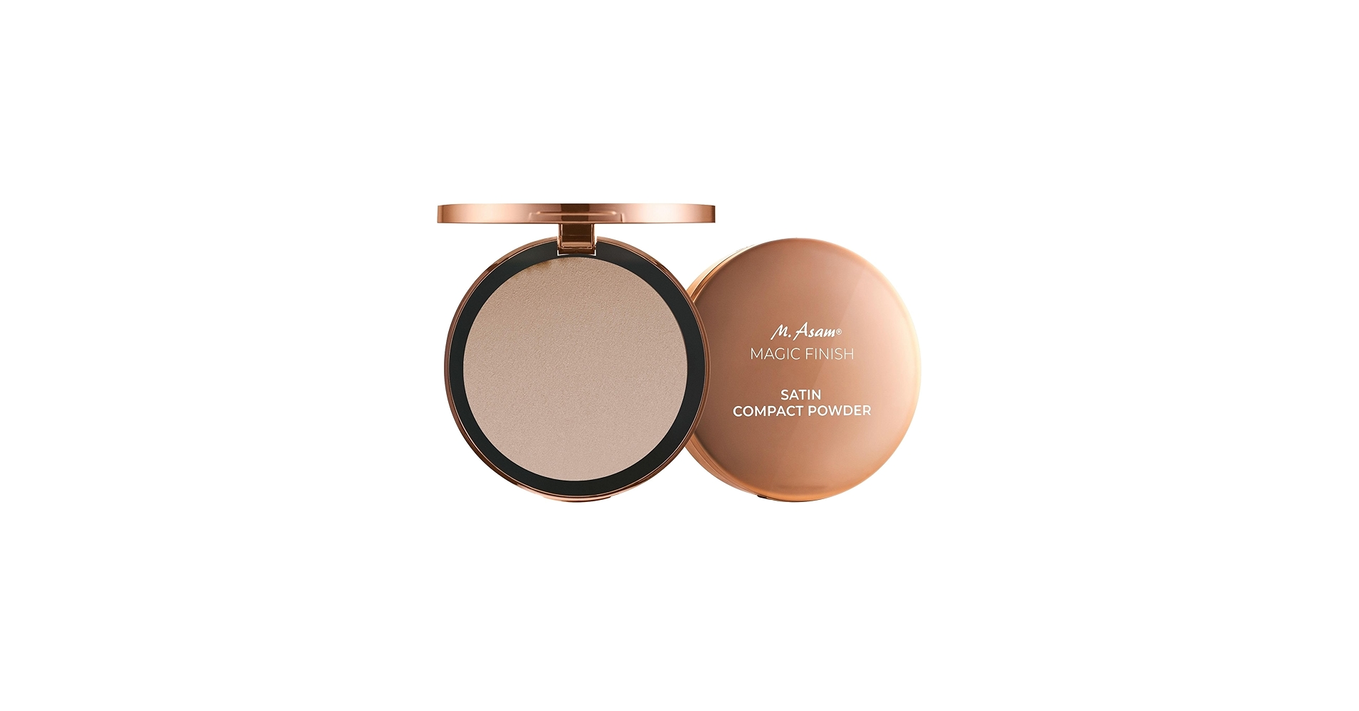 Amazon.com : M. Asam MAGIC FINISH Satin Compact Powder Ivory (8 g
