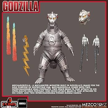 Amazon.co.jp: Mezco - ゴジラ vs メカゴジラ (1974) 3体箱入りセット