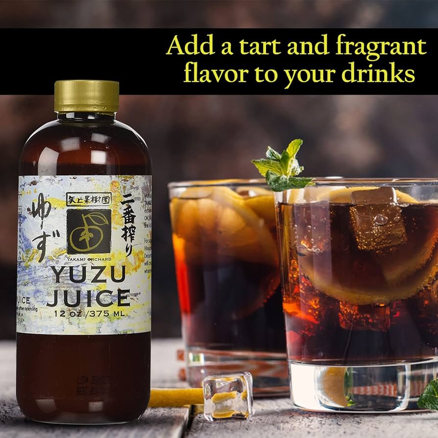 Amazon.com : Yakami Orchard 100 % Pure Japanese Yuzu Juice, 12