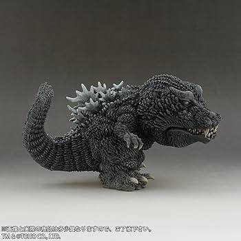 Amazon | デフォリアルシリーズ ゴジラ 2001 全高約100mm PVC製 塗装