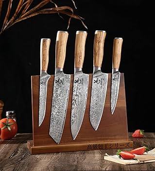 Amazon | VGTEN 牛刀包丁 包丁 ダマスカス V金10号 67層 両刃 切れる
