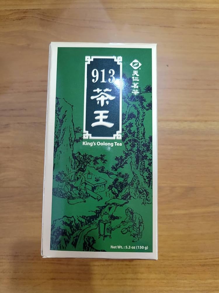 Amazon.co.jp: 台灣直運 天仁茗茶 913 茶王 人蔘烏龍茶 (150克)/缶入り